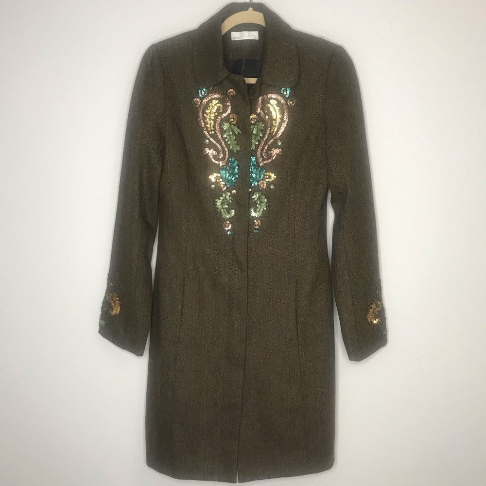 NEW! OXMO Sequin embellished coat | Size S